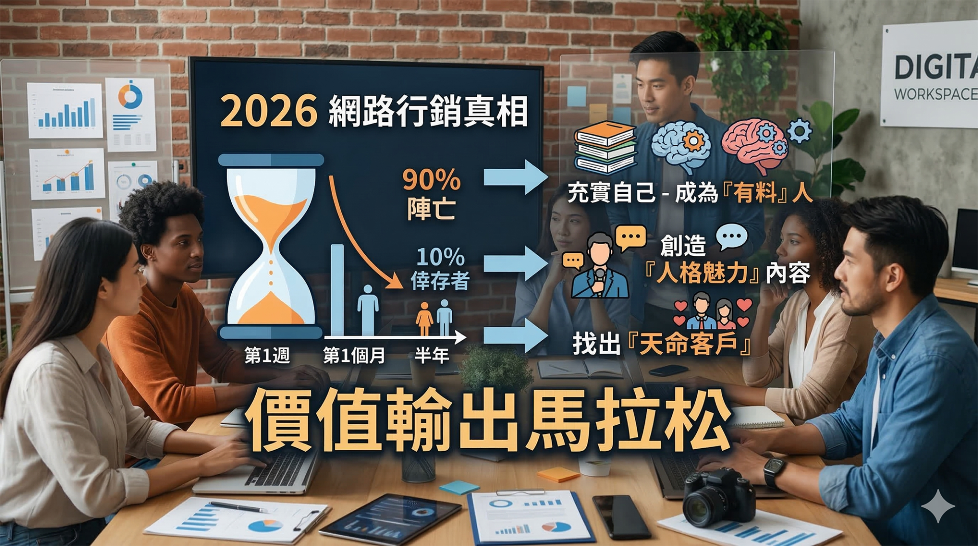 2026 網路行銷真相：為什麼 90% 的人都在「0 元創業」中陣亡？